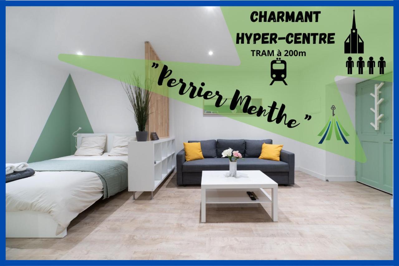 Appartement ※Perrier Menthe※ Hyper-Centre Et Tranquillite à Clermont-Ferrand Extérieur photo
